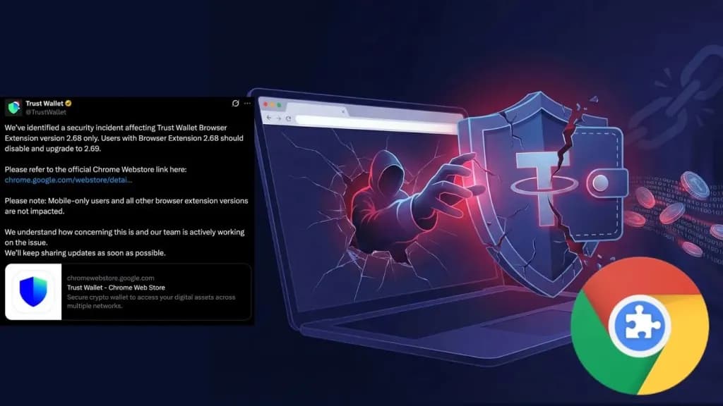 Đánh cắp dữ liệu Trust Wallet: Nguy hiểm từ tấn công chuỗi cung ứng