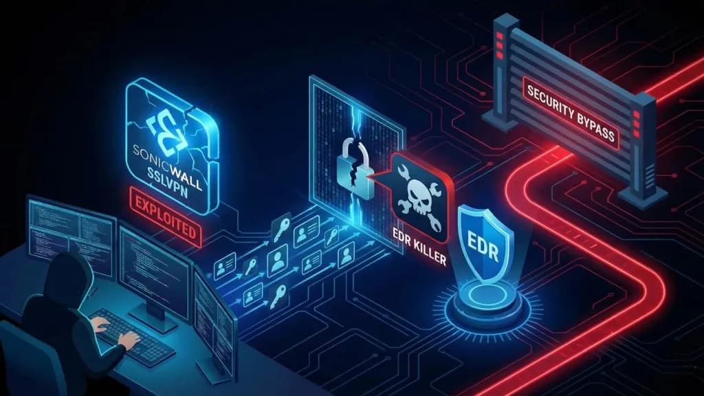 Mối đe dọa mạng nghiêm trọng: Vô hiệu hóa EDR qua VPN