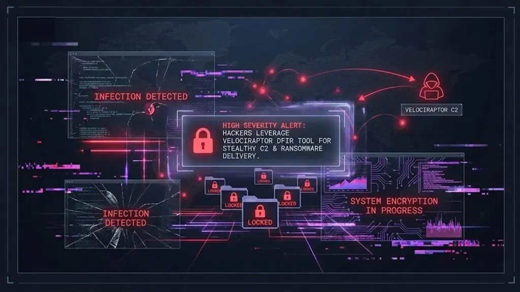 Tấn công mạng nghiêm trọng: Kẻ xấu dùng Velociraptor khai thác CVE