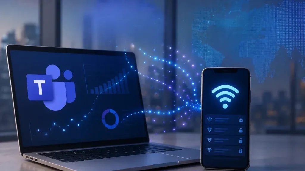 Microsoft Teams: Nâng cao An ninh Mạng với Phân tích Wi-Fi