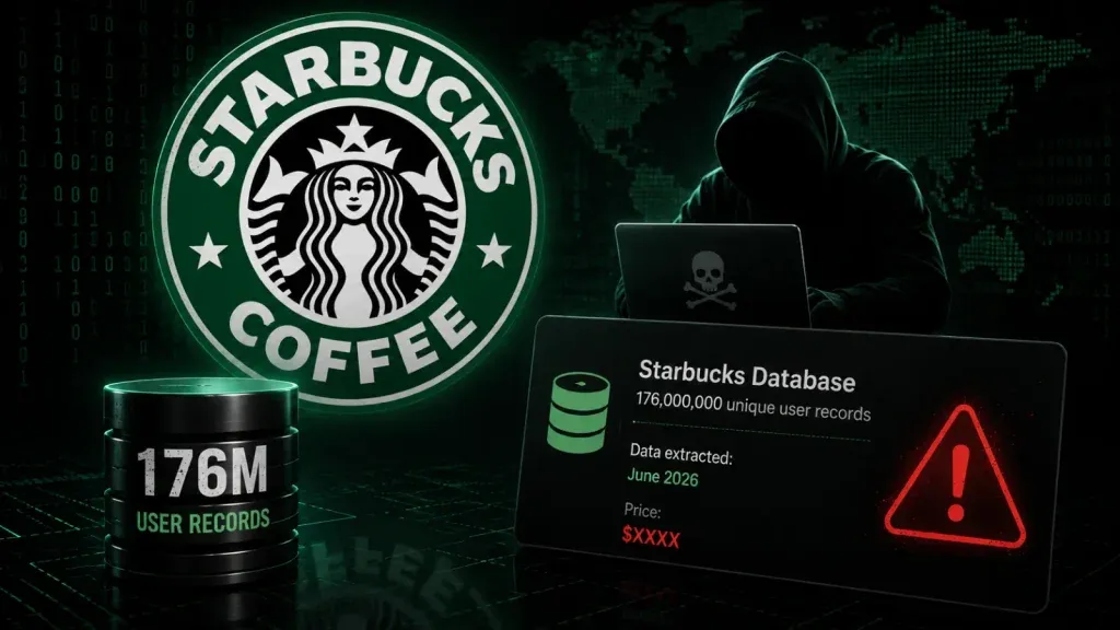 Nguy hiểm: Rò rỉ dữ liệu Starbucks 176 triệu tài khoản